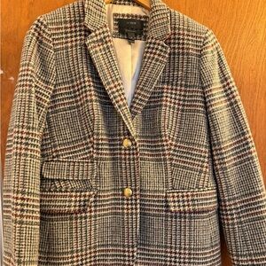 J. Crew Tweed Schoolboy Blazer